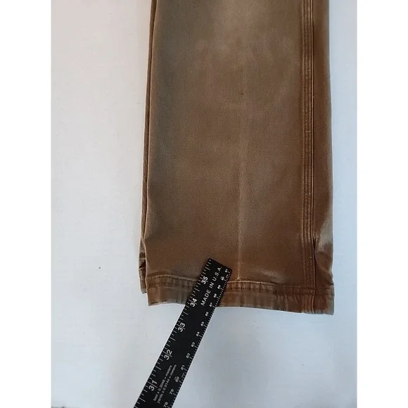 Duluth Trading Cargo‎ Pant Curvesetter Canvas Utility Casual Brown Womens 8x31 - Picture 13 of 16